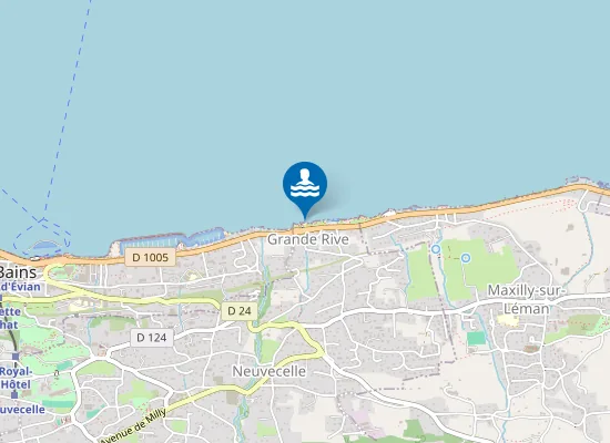 Map of NEUVECELLE GRANDE RIVE