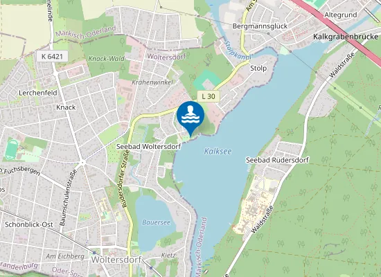 Map of KALKSEE WOLTERSDORF RICHARD WAGNER STR