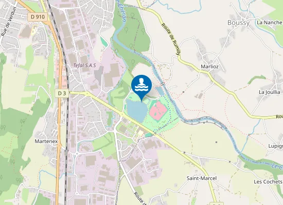 Map of RUMILLY PEROUZE