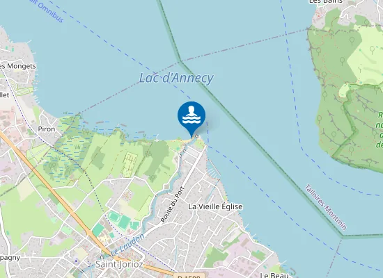 Map of SAINT-JORIOZ MUNICIPALE
