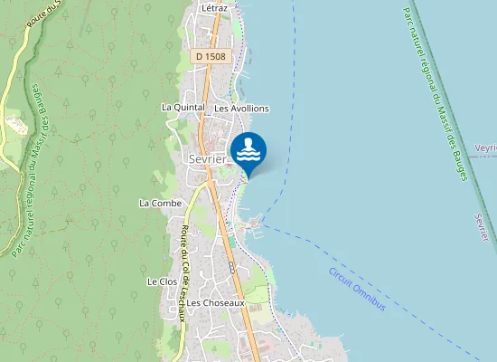 Map of SEVRIER MUNICIPALE