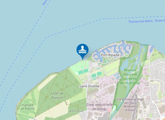 Map of THONON SAINT-DISDILLE