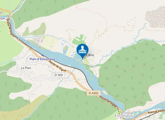 Map of CAMPING DU BREC