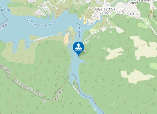 Map of BOUT DU CHEMIN DES TUILIERES