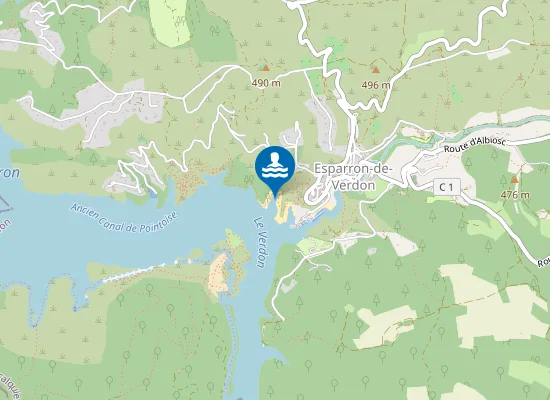 Map of DEUXIEME ANSE APRES LA BASE NAUTIQUE