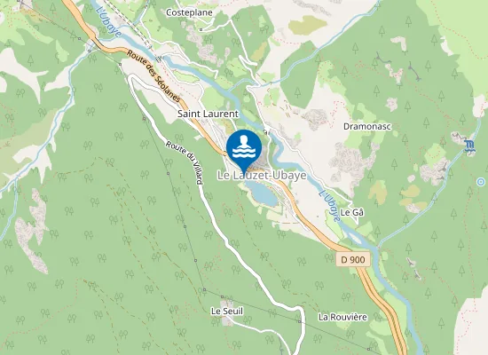 Map of PLAN D'EAU DU VILLAGE