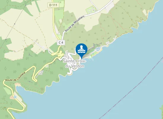 Map of PLAGE DU VILLAGE