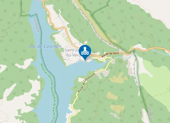 Map of BASE NAUTIQUE