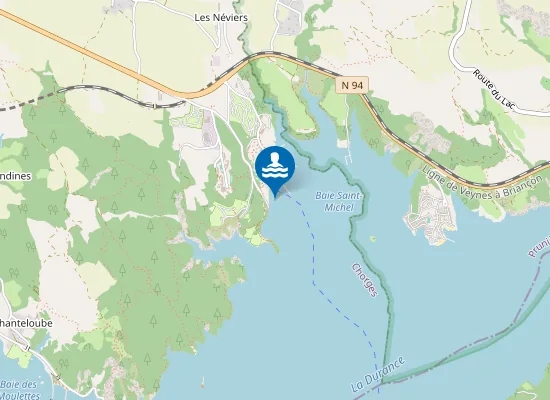 Map of BAIE ST MICHEL