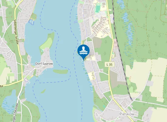 Map of SCHARMUETZELSEE BAD SAAROW CECILIENPARK