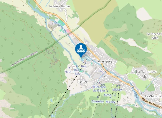 Map of PLAN D'EAU DU PONTILLAS