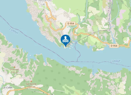 Map of PORT SAINT PIERRE (PLAGE)