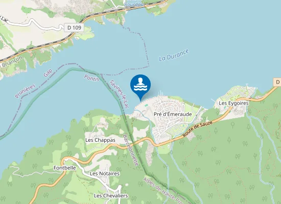 Map of PLAGE ADOS CCAS