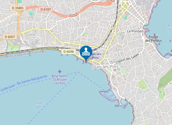 Map of PONTON COURBET