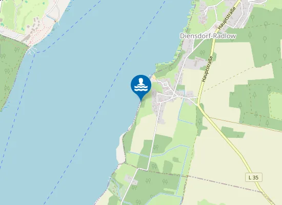 Map of SCHARMUETZELSEE DIENSDORF