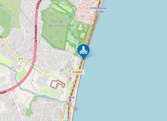 Map of LIMITE DE COMMUNE EST