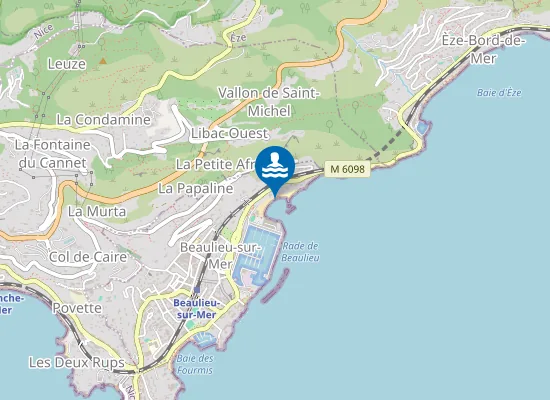 Map of PETITE AFRIQUE