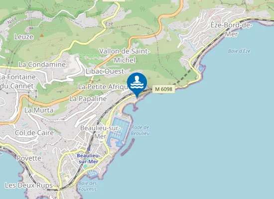 Map of PETITE AFRIQUE EST