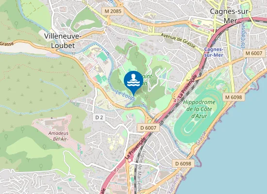 Map of LES FERRAYONNES