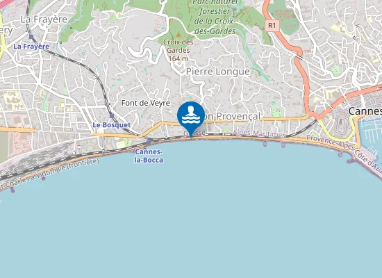 Map of FONT DE VEYRE