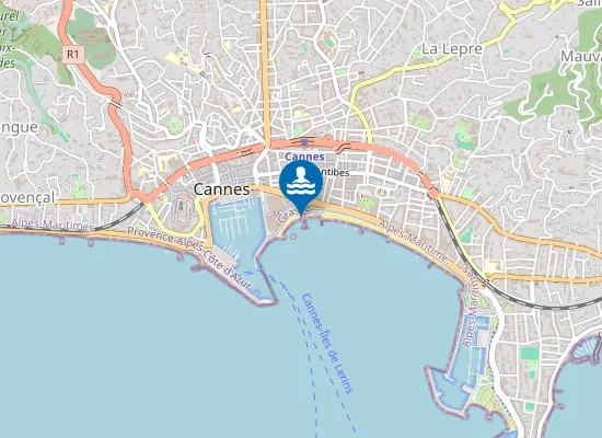 Map of NOUVEAU PALAIS