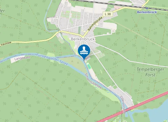 Map of SPREE BERKENBRUECK