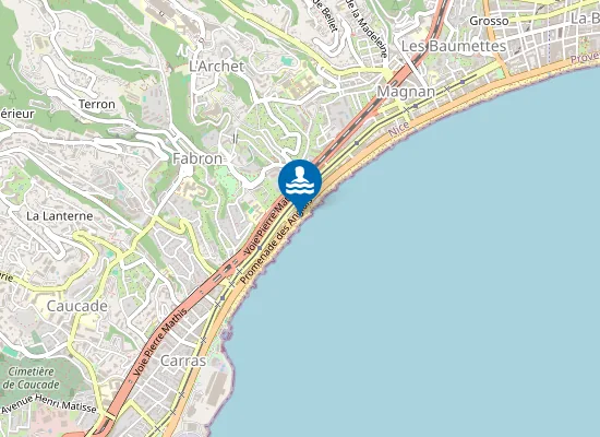 Map of SAINTE-HELENE