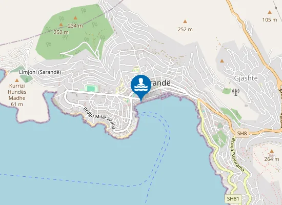 Map of SARANDE