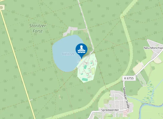 Map of STOERITZSEE SPREEAU
