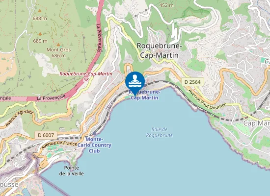 Map of GOLFE BLEU