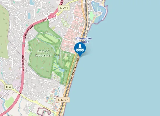Map of VAUGRENIER