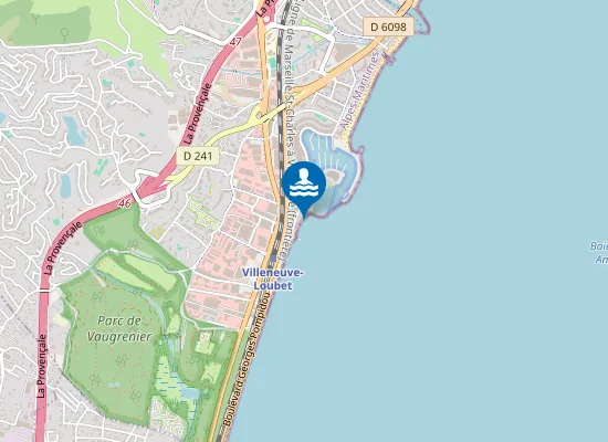 Map of LA BATTERIE (ex pierre au tambour)