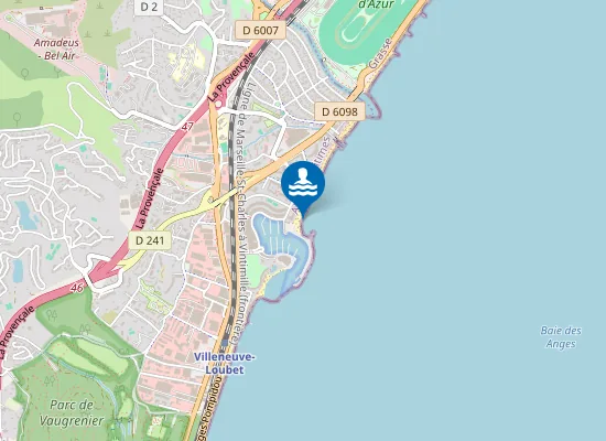 Map of LA FIGHIERE (ex la batterie)