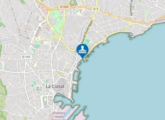 Map of CAPUCINS OUEST