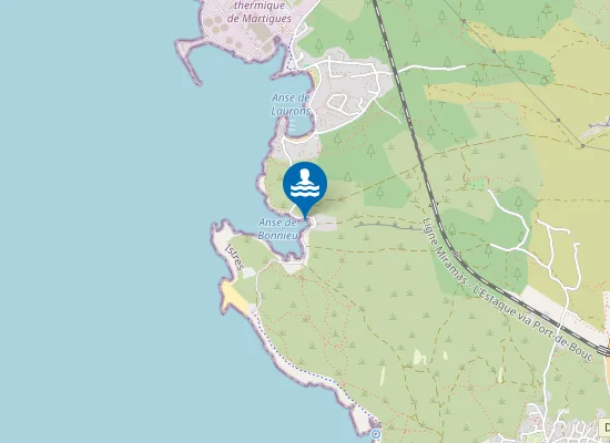 Map of Anse De Bonnieu