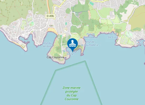 Map of Anse De Couronne Vieille