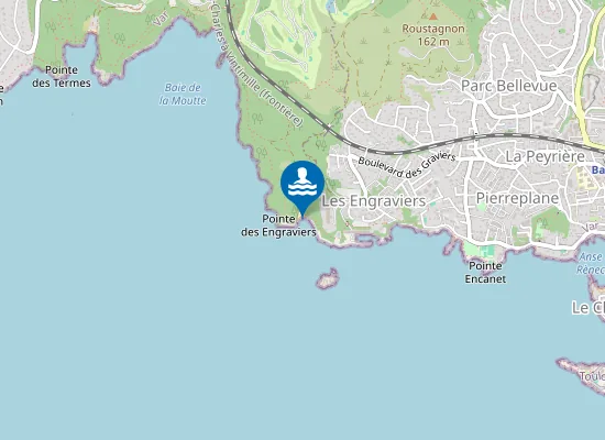 Map of LES ENGRAVIERS