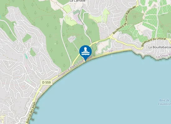 Map of PLAGE PARDIGON