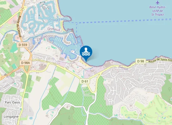 Map of PLAGE COGOLIN