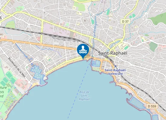 Map of PLAGE LES SABLETTES