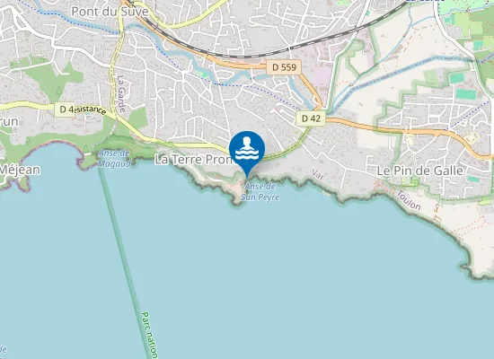 Map of ANSE SAN PEIRE