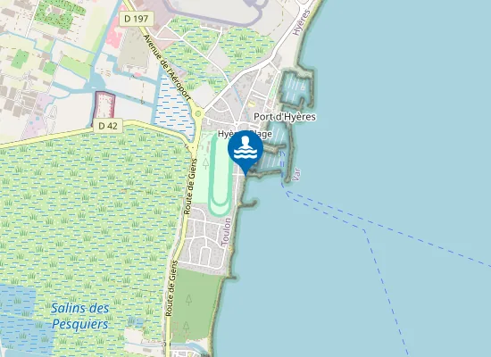 Map of LA POTINIERE (PORT)