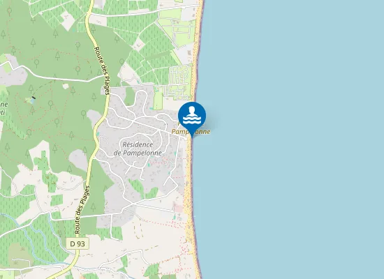 Map of PLAGE PAMPELONNE PATCH