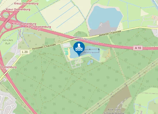 Map of BERNSTEINSEE VELTEN