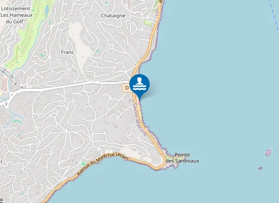 Map of PLAGE LA NARTELLE