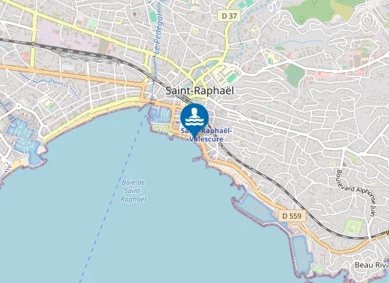 Map of PLAGE VEILLAT