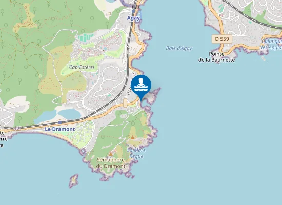 Map of PLAGE CAMP LONG