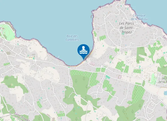 Map of LES CANEBIERS