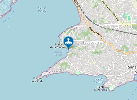 Map of BAIE DE COUSSE