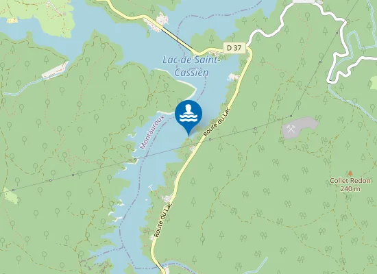 Map of LES ARBOUSIERS